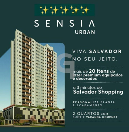 Apartamento com 2 Quartos à Venda, 61 m² em Stiep - Salvador