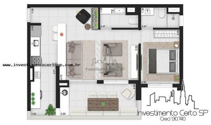 Imagem Apartamento com 2 Quartos à Venda, 68 m² em Sumaré - São Paulo