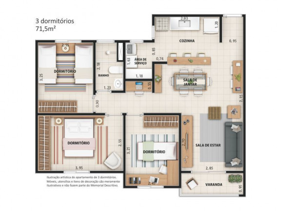 Imagem Apartamento com 2 Quartos à Venda, 64 m² em Jardim Tamoio - Jundiaí Imagem Apartamento com 2 Quartos à Venda, 64 m² em Jardim Tamoio - Jundiaí