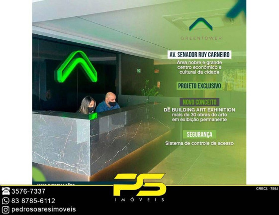 Imagem Sala Comercial à Venda, 107 m² em Brisamar - João Pessoa Imagem Sala Comercial à Venda, 107 m² em Brisamar - João Pessoa