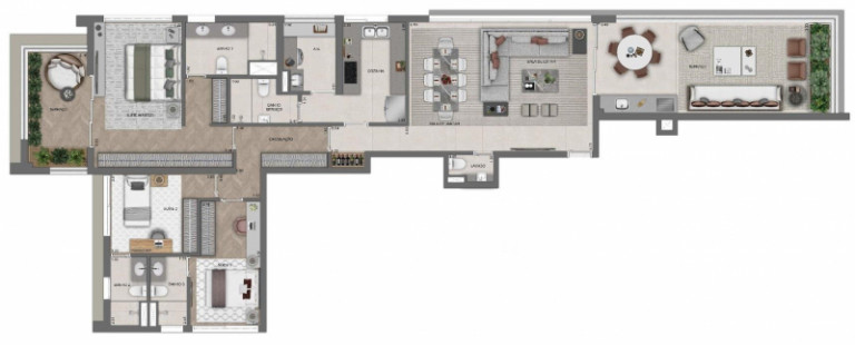 Imagem Apartamento com 3 Quartos à Venda, 181 m² em Vila Nova Conceição - São Paulo Imagem Apartamento com 3 Quartos à Venda, 181 m² em Vila Nova Conceição - São Paulo