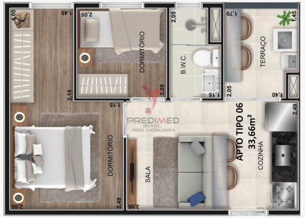 Imagem Apartamento com 1 Quarto à Venda, 25 m² em Vila Clementino - São Paulo Imagem Apartamento com 1 Quarto à Venda, 25 m² em Vila Clementino - São Paulo