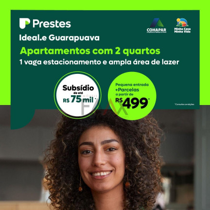 Imagem Apartamento com 2 Quartos à Venda, 40 m² em Morro Alto - Guarapuava