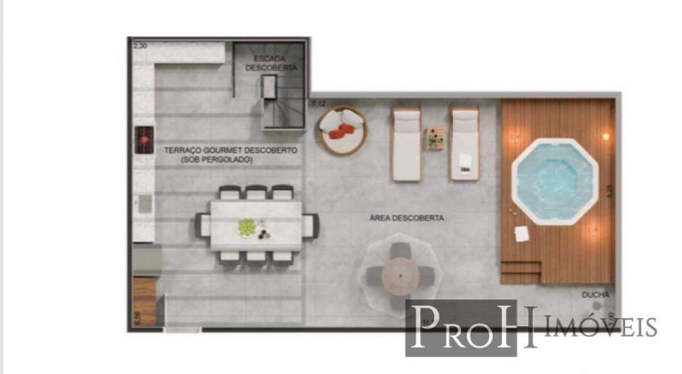 Imagem Cobertura com 3 Quartos à Venda, 125 m² em Jardim - Santo André Imagem Cobertura com 3 Quartos à Venda, 125 m² em Jardim - Santo André