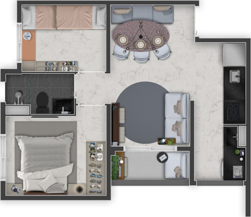 Imagem Apartamento com 1 Quarto à Venda, 29 m² em Butantã - São Paulo