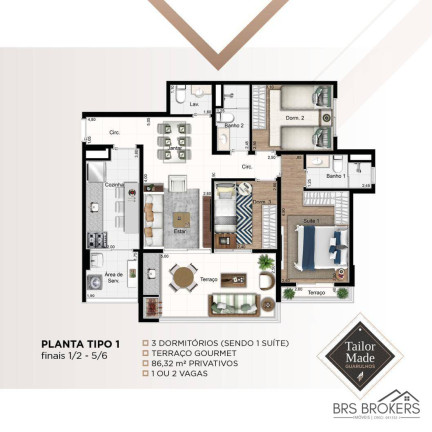 Imagem Apartamento com 2 Quartos à Venda, 70 m² em Vila Progresso - Guarulhos
