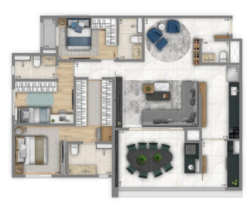 Apartamento com 3 Quartos à Venda, 82 m² em Saúde - São Paulo