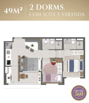 Imagem Apartamento com 2 Quartos à Venda, 37 m² em Vila Zilda (tatuapé) - São Paulo Imagem Apartamento com 2 Quartos à Venda, 37 m² em Vila Zilda (tatuapé) - São Paulo