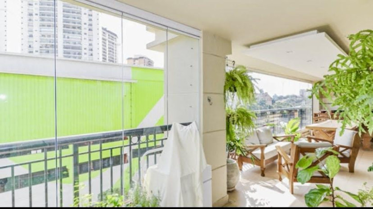 Imagem Apartamento com 4 Quartos para Alugar, 317 m² em Santo Amaro - São Paulo