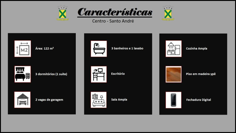 Imagem Apartamento com 4 Quartos à Venda, 122 m² em Vila Leopoldina - Santo André Imagem Apartamento com 4 Quartos à Venda, 122 m² em Vila Leopoldina - Santo André