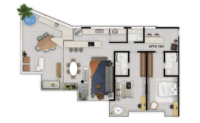 Imagem Apartamento com 2 Quartos à Venda, 54 m² em Boa Viagem - Recife Imagem Apartamento com 2 Quartos à Venda, 54 m² em Boa Viagem - Recife