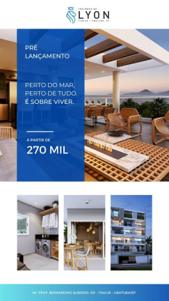 Imagem Apartamento com 1 Quarto à Venda, 40 m² em Itaguá - Ubatuba Imagem Apartamento com 1 Quarto à Venda, 40 m² em Itaguá - Ubatuba