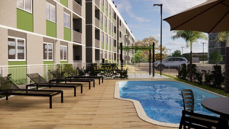 Imagem Apartamento com 2 Quartos à Venda, 52 m² em São Sebastião - Palhoça
