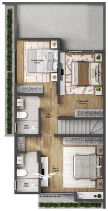 Imagem Sobrado com 3 Quartos à Venda, 124 m² em Nova Barra Velha - Barra Velha