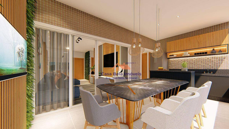 Imagem Apartamento com 3 Quartos à Venda, 143 m² em Canto Do Forte - Praia Grande