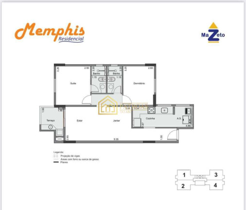 Imagem Apartamento com 2 Quartos à Venda, 63 m² em Campestre - Santo André Imagem Apartamento com 2 Quartos à Venda, 63 m² em Campestre - Santo André