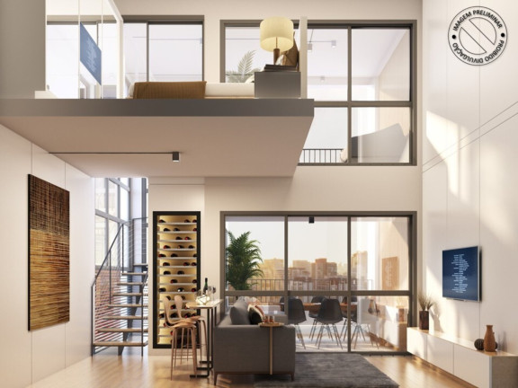 Imagem Imóvel com 1 Quarto à Venda, 20 m² em Brooklin Paulista - São Paulo