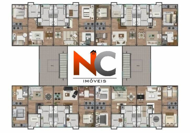 Imagem Apartamento com 2 Quartos à Venda, 43 m² em Campo Grande - Rio De Janeiro Imagem Apartamento com 2 Quartos à Venda, 43 m² em Campo Grande - Rio De Janeiro
