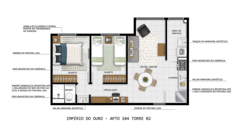 Imagem Imóvel com 2 Quartos à Venda, 79 m² em Centro - São Gonçalo