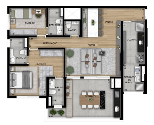 Imagem Apartamento com 3 Quartos à Venda, 228 m² em Vila Guilhermina - São Paulo Imagem Apartamento com 3 Quartos à Venda, 228 m² em Vila Guilhermina - São Paulo