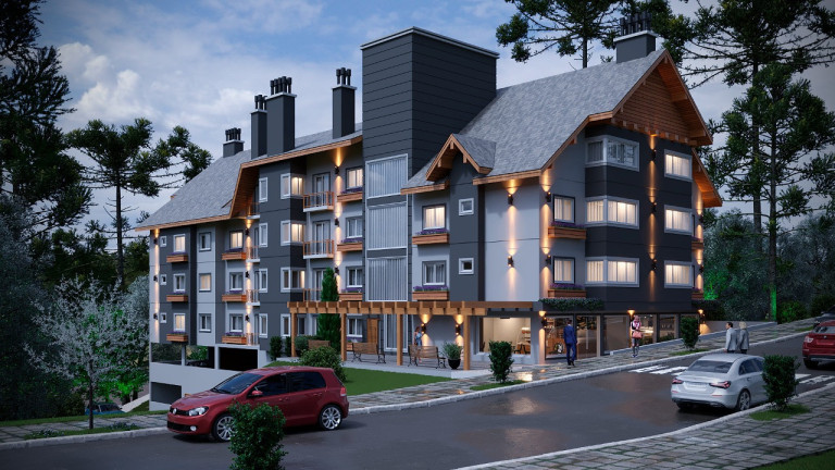 Imagem Apartamento com 2 Quartos à Venda, 94 m² em Moura - Gramado