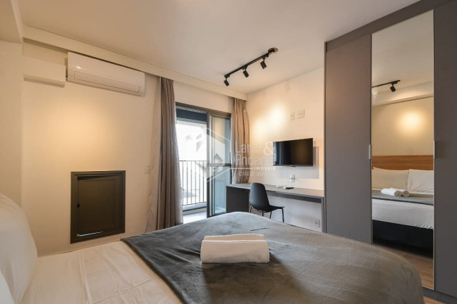 Imóvel com 1 Quarto à Venda, 26 m² em Cerqueira César - São Paulo