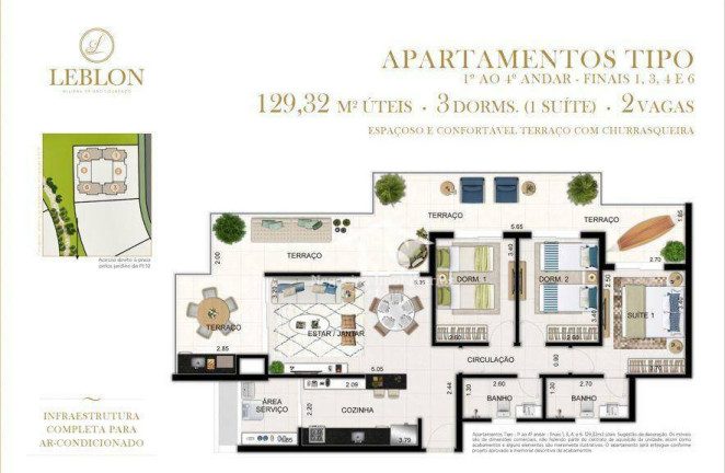Imagem Cobertura com 4 Quartos à Venda, 255 m² em Riviera De São Lourenço - Bertioga
