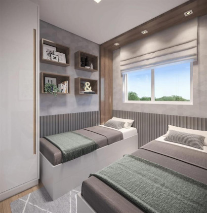 Imagem Apartamento com 2 Quartos à Venda, 44 m² em Boneca Do Iguaçu - São José Dos Pinhais