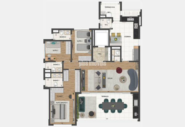 Imagem Apartamento com 4 Quartos à Venda, 164 m² em Moema - São Paulo Imagem Apartamento com 4 Quartos à Venda, 164 m² em Moema - São Paulo