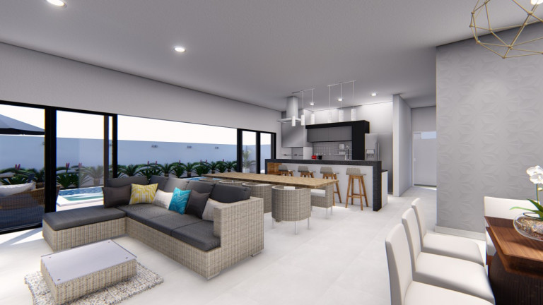 Imagem Sobrado com 5 Quartos à Venda, 396 m² em Alphaville Nova Esplanada - Votorantim