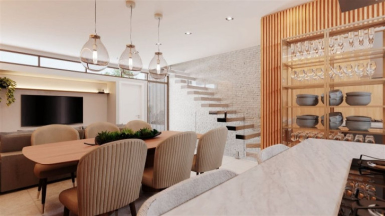 Imagem Casa de Condomínio com 3 Quartos à Venda, 187 m² em Mercês - Curitiba