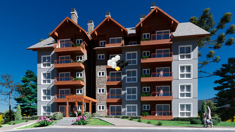Imagem Apartamento com 1 Quarto à Venda, 51 m² em Avenida Central - Gramado Imagem Apartamento com 1 Quarto à Venda, 51 m² em Avenida Central - Gramado
