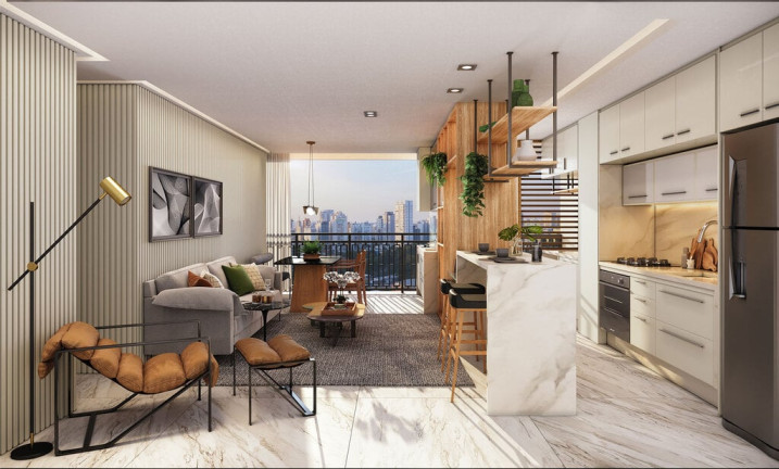 Imagem Apartamento com 2 Quartos à Venda, 104 m² em Brooklin Paulista - São Paulo