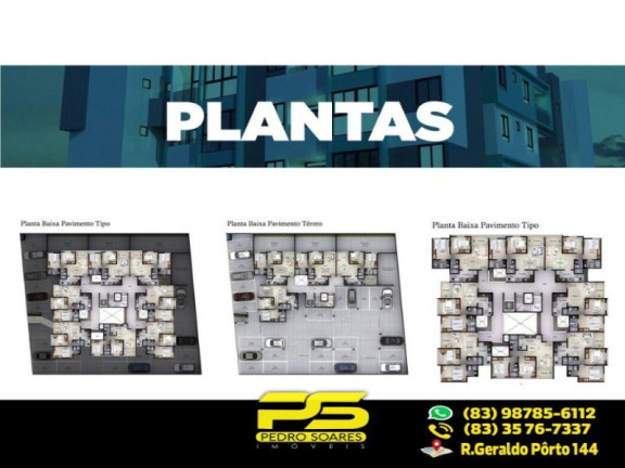 Imagem Apartamento com 2 Quartos à Venda, 54 m² em Jardim Oceania - João Pessoa Imagem Apartamento com 2 Quartos à Venda, 54 m² em Jardim Oceania - João Pessoa
