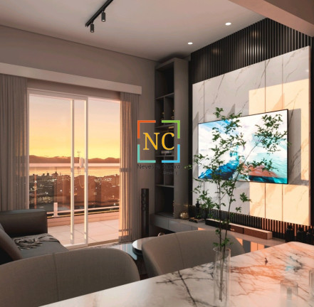 Imagem Apartamento com 3 Quartos à Venda, 91 m² em Jardim Cidade De Florianópolis - São José Imagem Apartamento com 3 Quartos à Venda, 91 m² em Jardim Cidade De Florianópolis - São José
