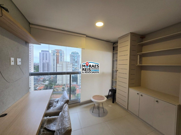Apartamento com 1 Quarto para Alugar, 31 m² em Santo Amaro - São Paulo