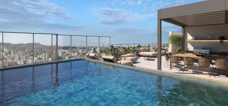 Apartamento com 3 Quartos à Venda, 105 m² em Luxemburgo - Belo Horizonte