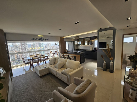 Apartamento com 3 Quartos à Venda, 136 m² em Boqueirão - Santos