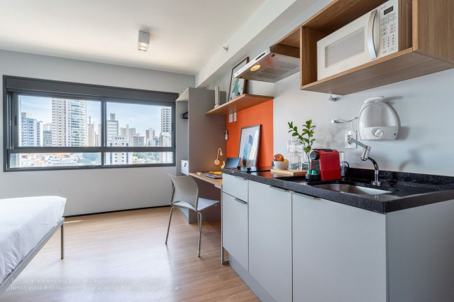 Imagem Apartamento com 1 Quarto para Alugar, 24 m² em Perdizes - São Paulo