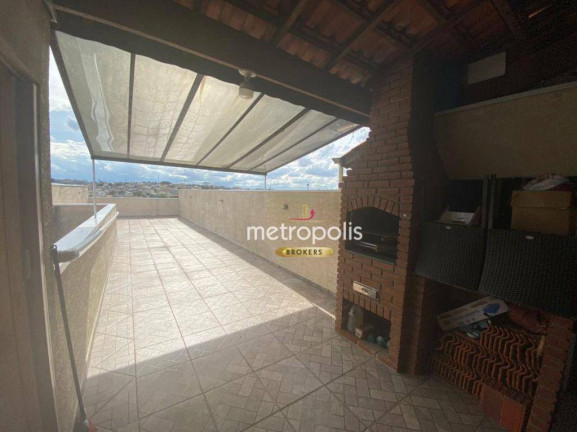 Imagem Cobertura com 3 Quartos à Venda, 166 m² em Vila Tibiriçá - Santo André