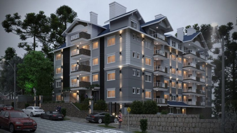 Apartamento com 1 Quarto à Venda, 58 m² em Centro - Canela