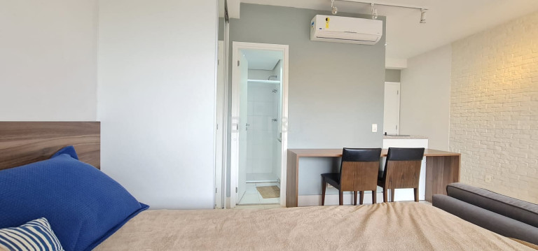 Imagem Apartamento com 1 Quarto para Alugar, 40 m² em Brooklin - São Paulo