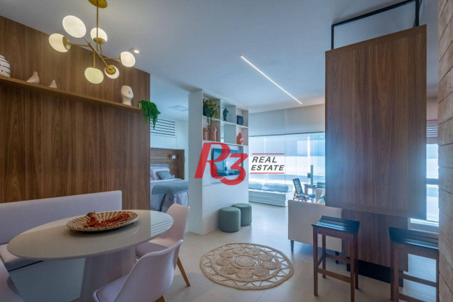 Imagem Apartamento com 1 Quarto à Venda, 57 m² em Gonzaga - Santos