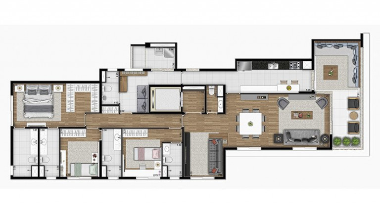Imagem Apartamento com 4 Quartos à Venda, 206 m² em Perdizes - São Paulo