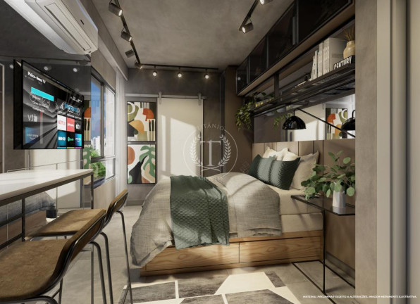 Imagem Apartamento com 1 Quarto à Venda, 17 m² em Jardins - São Paulo
