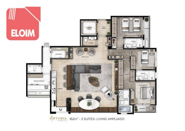 Imagem Apartamento com 3 Quartos à Venda, 162 m² em Perdizes - São Paulo