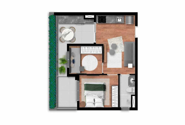 Imagem Apartamento com 1 Quarto à Venda, 49 m² em Moema - São Paulo