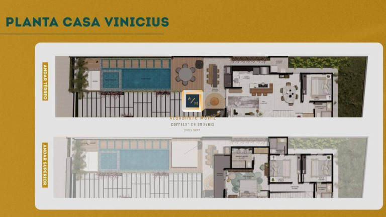 Imagem Casa com 3 Quartos à Venda, 118 m² em Olho D'água - Eusébio Imagem Casa com 3 Quartos à Venda, 118 m² em Olho D'água - Eusébio