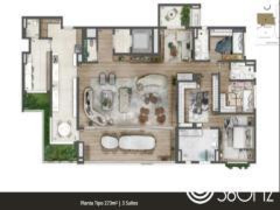 Imagem Apartamento com 3 Quartos à Venda, 252 m² em Indianópolis - São Paulo Imagem Apartamento com 3 Quartos à Venda, 252 m² em Indianópolis - São Paulo