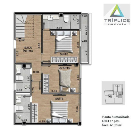 Imagem Cobertura com 3 Quartos à Venda, 168 m² em São Mateus - Juiz De Fora